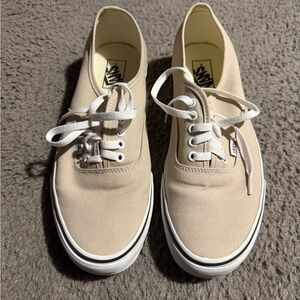 Vans Classic Beige Canvas Shoes